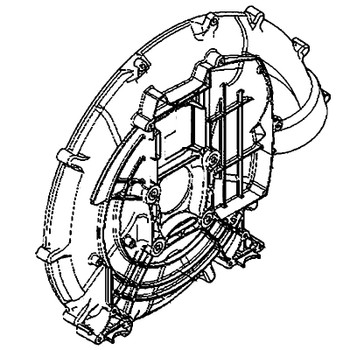 Husqvarna 599875301 - Volute - Original OEM part