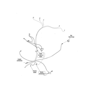 BRIGGS & STRATTON part 1758527YP - HARNESS WIRE (OEM part) BRIGGS & STRATTON part 1758527YP - HARNESS WIRE (OEM part)