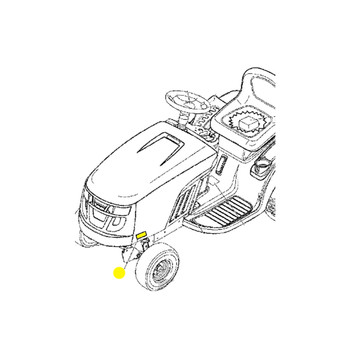 BRIGGS & STRATTON part 885736YP - DECAL MODEL - (OEM part)