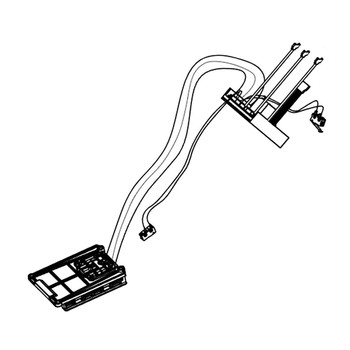 317260001 - BATTERY FOOT & SWITCHES ASSEMB - Part # BATTERY FOOT & SWITCHES ASSEMB (HOMELITE ORIGINAL OEM)