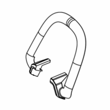 542260001 ASSIST HANDLE REAR HALF (HOMELITE ORIGINAL OEM)