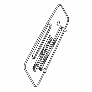 634030002 GUIDE BAR PLATE (HOMELITE ORIGINAL OEM)