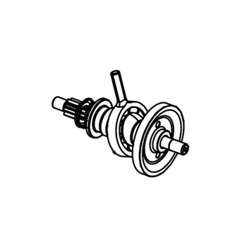 RYOBI/RIDGID 206829004 - ASSEMBLY CORE SHAFT (Original OEM part) RYOBI/RIDGID 206829004 - ASSEMBLY CORE SHAFT (Original OEM part)