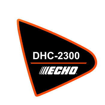 ECHO YH653001350 - LABEL, RIGHT HANDLE - Authentic OEM part