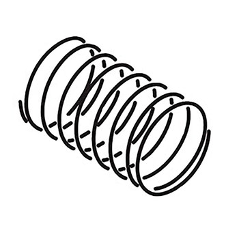 MAKITA 232497-7 - COMPRESSION SPRING 27 HR3001C - Authentic OEM part