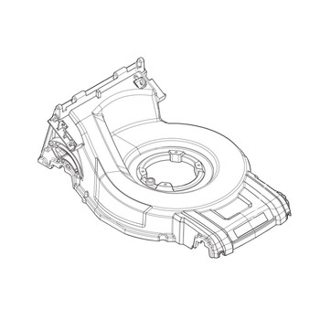 MAKITA 319918-7 - DECK XML09 - Authentic OEM part