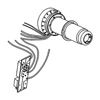 MAKITA PR00000079 - HEATING ELEMENT ASSEMBLY HG6530V - Authentic OEM part