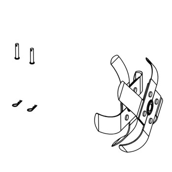 205988001 - TINE BLADE ASSEMBLY (INNER LEF - Part # TINE BLADE ASSEMBLY (INNER LEF (HOMELITE ORIGINAL OEM)