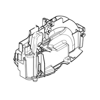 MAKITA 1910L2-2 - LEFT WHEEL ASSEMBLY DRC300 - Authentic OEM part