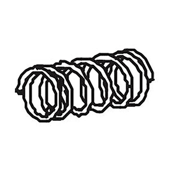 MAKITA WL00000010 - COMPRESSION SPRING 5 MM DCW180 - Authentic OEM part