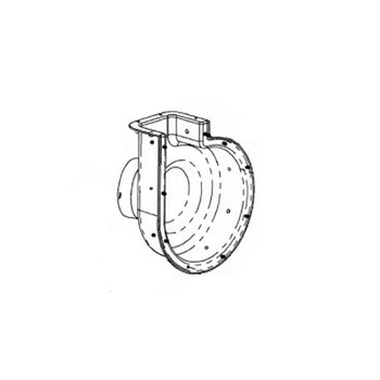 GENERAC 354411 HOUSING WITH/LABEL IMPELLER LL2 Original OEM part