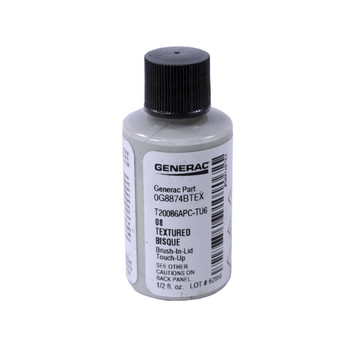 GENERAC 0G8874BTEX TOUCHUP TEXT BISQUE 2008 HOME STANDBY Original OEM part