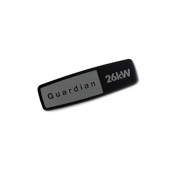 GENERAC A0001835314 BADGE ADHESIVE GUARDIAN 26KW Original OEM part