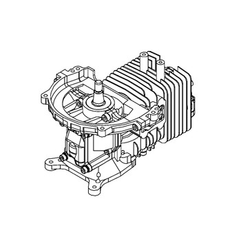 Shindaiwa 60600-98370 - Short Block Dh/Ht2510/Epa2 - Authentic OEM Part