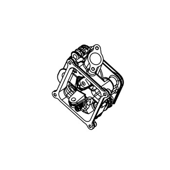 GENERAC 10000024649 CYLINDER HEAD ASSEMBLY Original OEM part