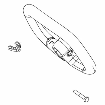 308991006 FRONT HANDLE ASSEMBLY (HOMELITE ORIGINAL OEM)