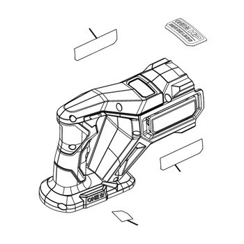 RYOBI/RIDGID 204110013 ASSEMBLY HOUSING (Original OEM part)