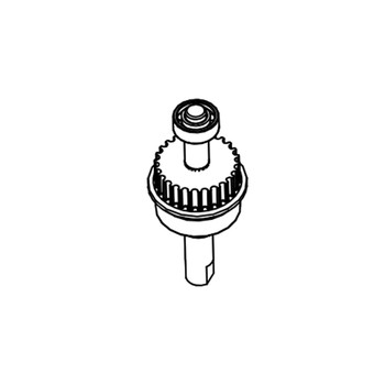 RYOBI/RIDGID 206228006 - ASSEMBLY OUTPUT SHAFT (Original OEM part)