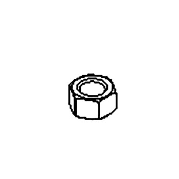 116-7306 - NUT-HEX - (TORO ORIGINAL OEM) - Image 1