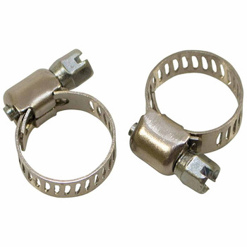 Stens 120140 HOSE CLAMP FITS 1/4 THRU 1/2 OD HOSE PACK OF 2