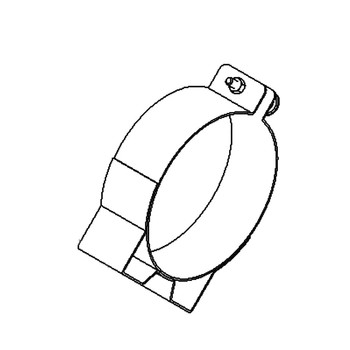 103-1058 - BRACKET-FILTER AIR - (TORO ORIGINAL OEM)