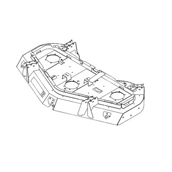 105-4285 - RECYCLER DECK ASM - (TORO ORIGINAL OEM)