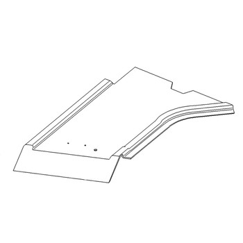 105-4287 - COVER-CENTER LH - (TORO ORIGINAL OEM)