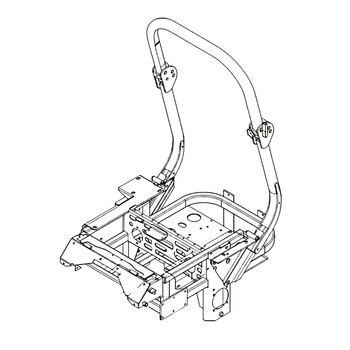 107-0038 - ROPS ASM - (TORO ORIGINAL OEM)
