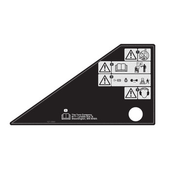 1073964 DECALWARNING RIGHT (TORO ORIGINAL OEM)