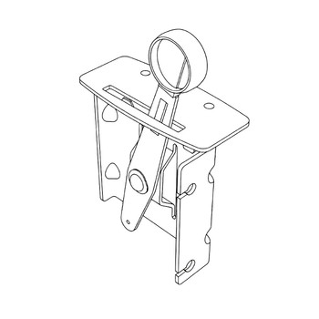 108-2645 - CONTROL-HEAD THROTTLE - (TORO ORIGINAL OEM)