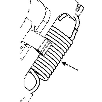 109-5592 - SPRING-EXTENSION - (TORO ORIGINAL OEM) - Image 1