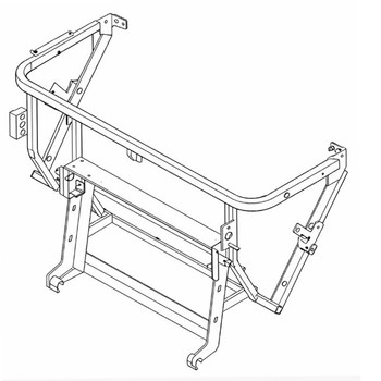 109-8701-03 - FRAME ASM - (TORO ORIGINAL OEM)