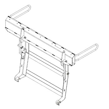 109-8705-03 - FRAME-BAG TWIN - (TORO ORIGINAL OEM)