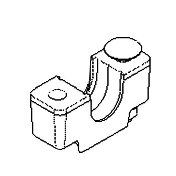 109-9409 - SUPPORT-BEARING CROSS SHAFT (FRONT) - (TORO ORIGINAL OEM) - Image 1