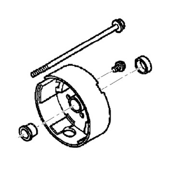 110-3811 - REAR BRACKET ASM - (TORO ORIGINAL OEM)