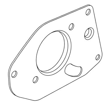 110-9416-03 - MOUNT-HANDLE RH - (TORO ORIGINAL OEM)