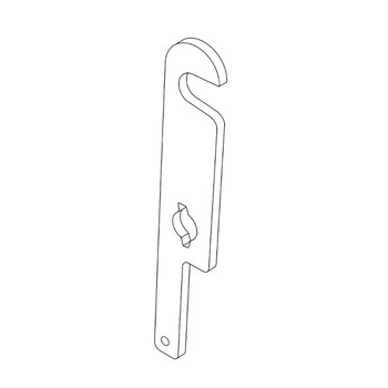 112-1539 - PLATE-ROD RELEASE - (TORO ORIGINAL OEM)