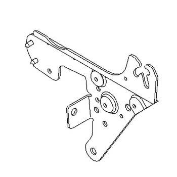 112-6218 - BRACKET-SUPPORT PIVOT (LH) - (TORO ORIGINAL OEM)