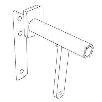 114-8243-03 - HANDLE-MOUNT - (TORO ORIGINAL OEM)