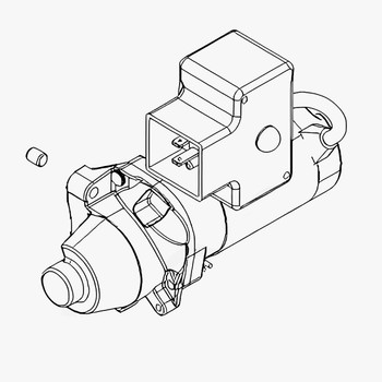 BRIGGS & STRATTON MOTOR-STARTER 591157 - Image 1