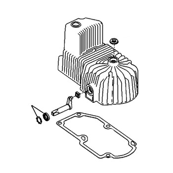 116-3287 - HOUSING-HYDRO LH - (TORO ORIGINAL OEM)