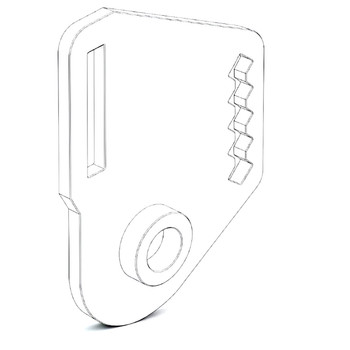 116-6075 - MOUNT-STRIPER LH - (TORO ORIGINAL OEM)