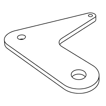 117-3622 - PLATE-IDLER - (TORO ORIGINAL OEM)