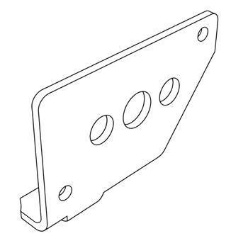 120-2275 - PLATE-FOOTLIFT - (TORO ORIGINAL OEM)