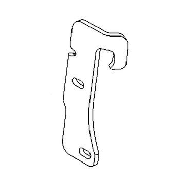 125-4667-01 - BRACKET-BRAKE MOUNT RH - (TORO ORIGINAL OEM) - Image 1