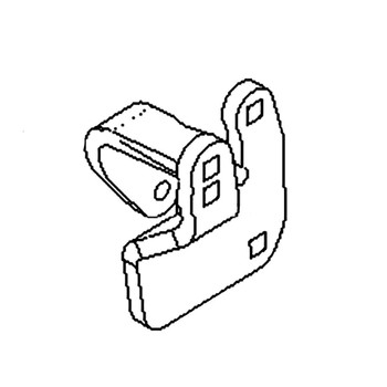 126-1656-03 - BRACKET-TRUNNION - (TORO ORIGINAL OEM)