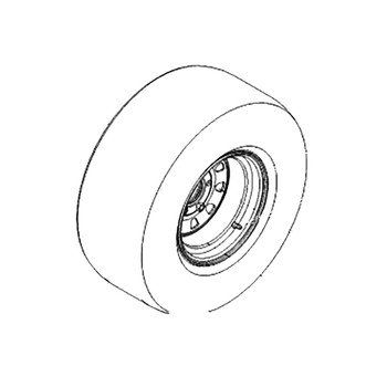 126-8104 - TIRE ASM - (TORO ORIGINAL OEM)