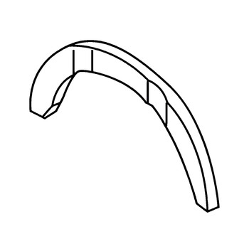 127-0417 - METAL-SIDE (+0.40MM) - (TORO ORIGINAL OEM)