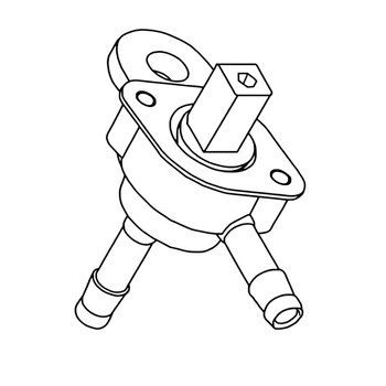 127-9117 - VALVE-FUEL - (TORO ORIGINAL OEM)
