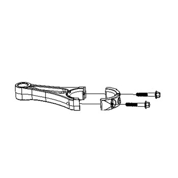 127-9256 - CONNECTING ROD ASM - (TORO ORIGINAL OEM) - Image 1